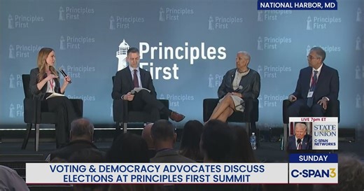 Voting & Democracy Advocates Speak at Principles First Summit