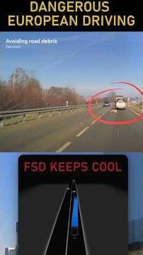 Dangerous traffic situations - Tesla FSD acts like a champ
