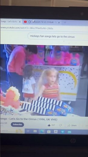 The Wiggles Lets Go To The Circus 🎪 Captain Feathersword Blow Me Down Scene