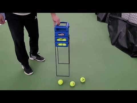 Tourna Mini Ballport Tennis Ball Pick Up Hopper 36 Ball Review