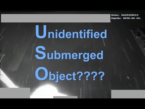 Unidentified Submerged Object - Small, or Far Away?