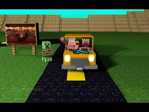 How to make a moving car in minecraft tutorial ( No Mods )