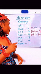 Igbo numbers. If you don't know how to write and read Igbo dont ever claim you know Igbo #fypviralシ #asusuigbo #adangookpala | Loveth Chidinma Iheadindueme