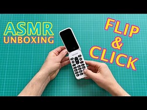 Doro 2821 4G Flip Phone for Seniors | ASMR 4K Unboxing (No Talking)