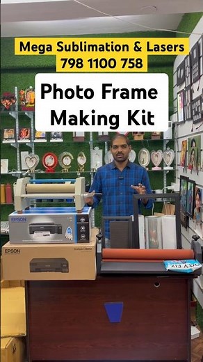 Photo Frame Making Kit for Budget friendly Startup #frame #photoframe