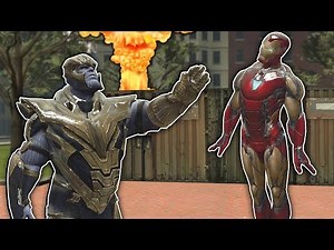 Thanos VS Iron Man Avengers BASE BATTLE! - Garry's Mod Multiplayer Gameplay - Gmod Base Build