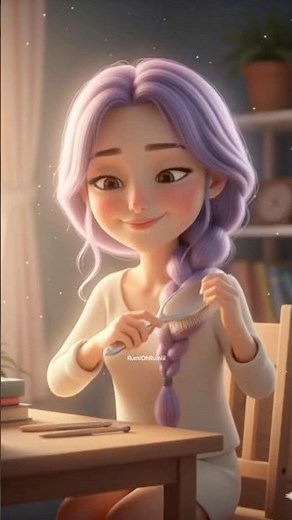 Rumi’s Soft Morning Routine — Cozy Aesthetic Animation ✨ #shorts #rumi #kpopdemonhunters #animation