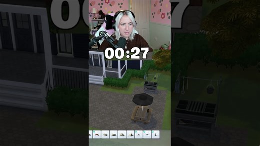 Part 2 - The garden || Each room is a different time limit || #thesims4