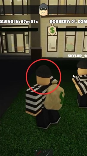 This Roblox Game Lets You Play as a Robber 😳 #roblox #robloxgames