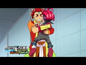 Bel meets up with Rashad ENGLISH DUB | Beyblade Burst Quad-Drive Episode 5
