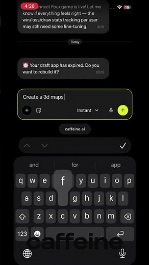 Create a 3D Map in Just 2 Min With Using Ai ‪@caffeineai‬