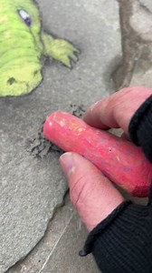 The emergence of Avery and his candy-hunting steed: | David Zinn