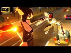 Denji Vs Reze - The Most Tragic Fight in Chainsaw Man (English Dub)