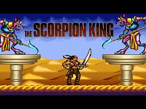 THE SCORPION KING - Sword of Osiris Gameplay [GBA - Game Boy Advance]