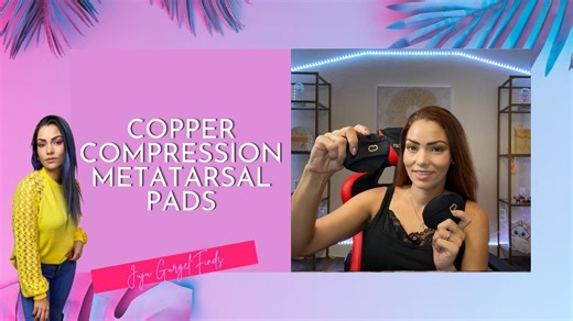 Watch Copper Compression Metatarsal Pads on Amazon Live
