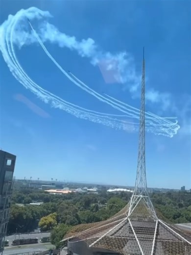 Australia Day 2023: Defence Force Fly-Pasts Over Melbourne