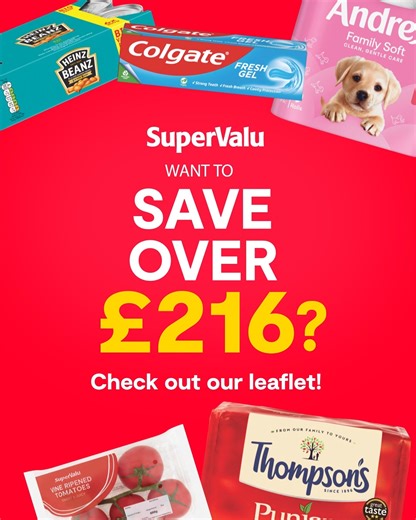 ALERT! Our new offers leaflet is here... full of Halloween must-haves and sweet savings for everyone. 🛍️🎃 Don’t miss out, start saving today! 👻 Link In Bio #SuperValuNI #HalloweenDeals #SpookySavings | SuperValu NI