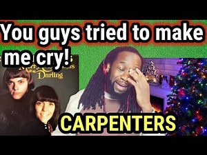 CHRISTMAS SONG REACTION -THE CARPENTERS - MERRY CHRISTMAS DARLING(First time hearing)