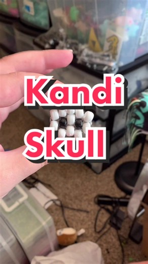 Creative Furby Makeover: Kandi Skull Transformation