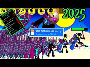 Stick War Legacy MOD MENU VIP! | NEW Update - Unlimited Gold & Gems!🤫
