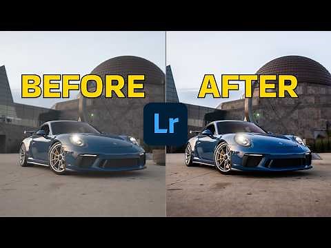 How To Edit Car Photos in Lightroom