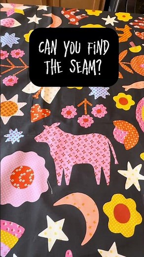 Fabric Pattern Matching - So Satisfying! #sewing #quilting #fabric