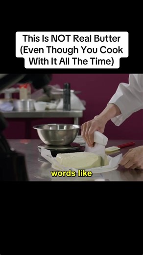 This Is NOT Real Butter (Even Though You Cook With It All The Time) #new #breakingnews #fyp #foryoupage #butter