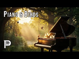 Beautiful Relaxing Piano with Birds Singing • Calm Nature Music