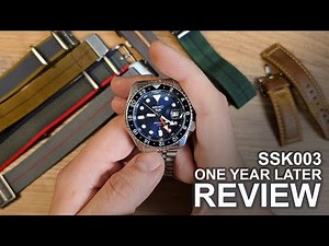 My Seiko SSK003 - One year later