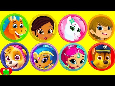 Play Doh Surprises Princess Knight, Shimmer and Shine, Paw Patrol