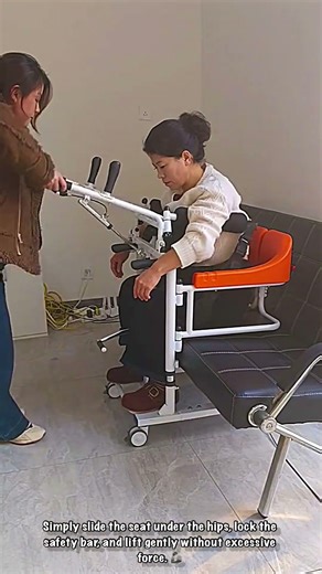 Patient Transfer with Split Seat System