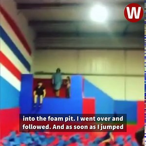 35K views · 88 reactions | When mum Mandy Lawrence took her two children to a trampoline park, she thought it would be a fun day out for them all. But when she jumped into a foam pit just minutes after arriving, she felt her ankle snap and let out a blood-curdling scream - and the whole thing was caught on video. | WalesOnline | Facebook