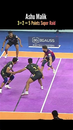 Ashu Malik's Game-Changing Super Raid in Pro Kabaddi