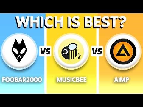 Foobar2000 vs MusicBee vs AIMP (2026) - Which One Is BEST?