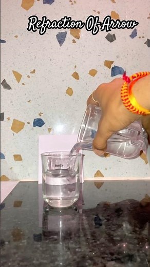 Refraction Of Arrows #shorts