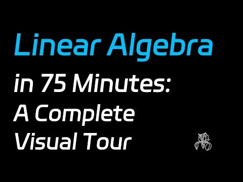 Linear Algebra in 75 Minutes: A Complete Visual Tour | Linear Algebra Made Easy