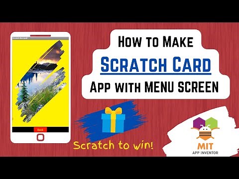 Scratch Card app in MIT App Inventor | App Inventor Scratch Card App #appinventor #mitappinventor
