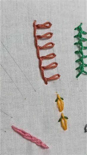 Basque Stitch #lifewiththreads #basquestitch #embroidery