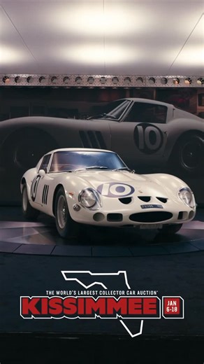Mecum Auctions on Instagram: "Bianco Speciale has arrived. … One of just 36 Ferrari 250 GTOs built from 1962–64 — the only one ever finished in Bianco by Ferrari. … Explore its legacy before it crosses the auction block on Saturday, Jan. 17 at Mecum Kissimmee: mecum.com … #Ferrari #Mecum #MecumAuctions #WhereTheCarsAre"