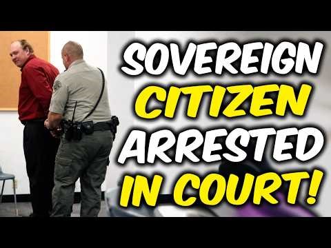Sovereign Citizen Arrested Live in Court — Judge Asserts Full Authority