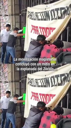 Protesta magisterial en Morelos: 20 mil maestros marchan en Cuernavaca por salario y pensiones