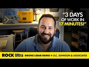 This Drone LiDAR Just Replaced 3 Days of Surveying Work in 17 minutes | ROCK Ultra Demo & Data