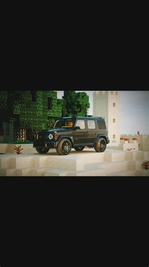 Realistic Minecraft Mercedes - Building a 3D Car in Minecraft