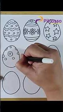 Easter Egg pattern Ideas Easy in Less Than One Minutes