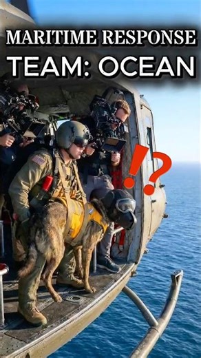 Elite K9 Maritime Parachute Jump: Tandem from Helicopter into Ocean 🌊 | Elite Training 2026 #k9