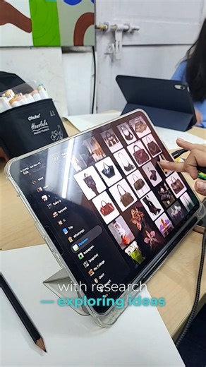 Rinki Thakuri on Instagram: "An international portfolio is more than finished artworks, it’s about thinking, research, and process. At The World Art Design, students are trained to: • Start with in-depth research & concept building • Develop strong themes backed by references and cultural understanding • Create layouts that enhance storytelling and visual flow • Document their entire journey through learning diaries • Refine ideas with expert mentor guidance Because top international colleges do