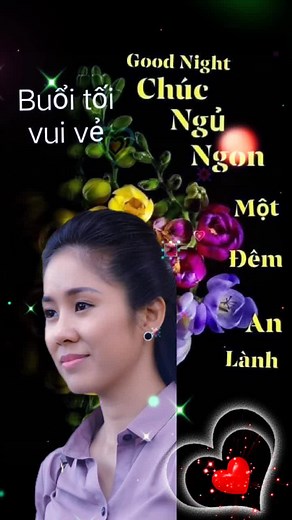 Good Night Wishes in Beautiful Floral Backgrounds