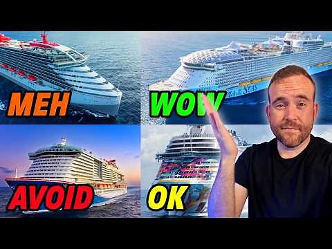 Ranking the Cruise Lines from WORST to BEST! (Which to AVOID...)