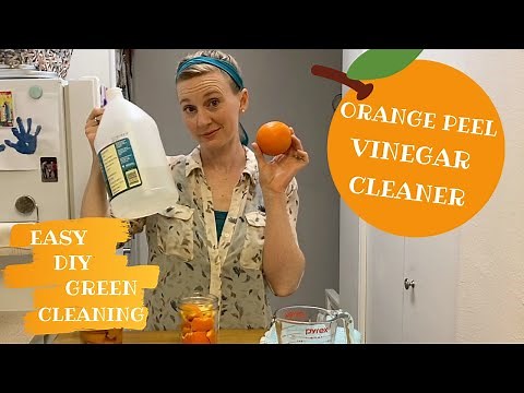 DIY Orange Peel Vinegar Cleaner (and Tips for Using It!)