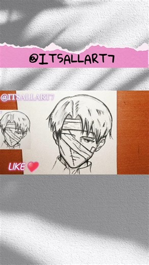 levi Drawing tutorial #drawingtutorial #stepbystepdrawing #anime